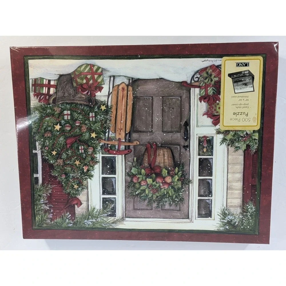 SEALED NEW LOT 2🎄2011 Holiday‎ Ralph Lauren Christmas Vibe 500pc. Jigsaw Puzzle